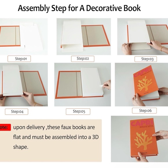 3 Cityscape Decorative Book Set - Black, White, and Gray - Picture 6 of 6